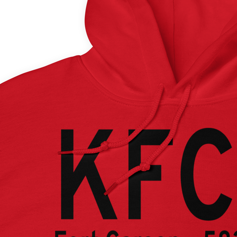 Butts AAF (Fort Carson) Air Field (KFCS) ICAO Hoodie Sweatshirt 