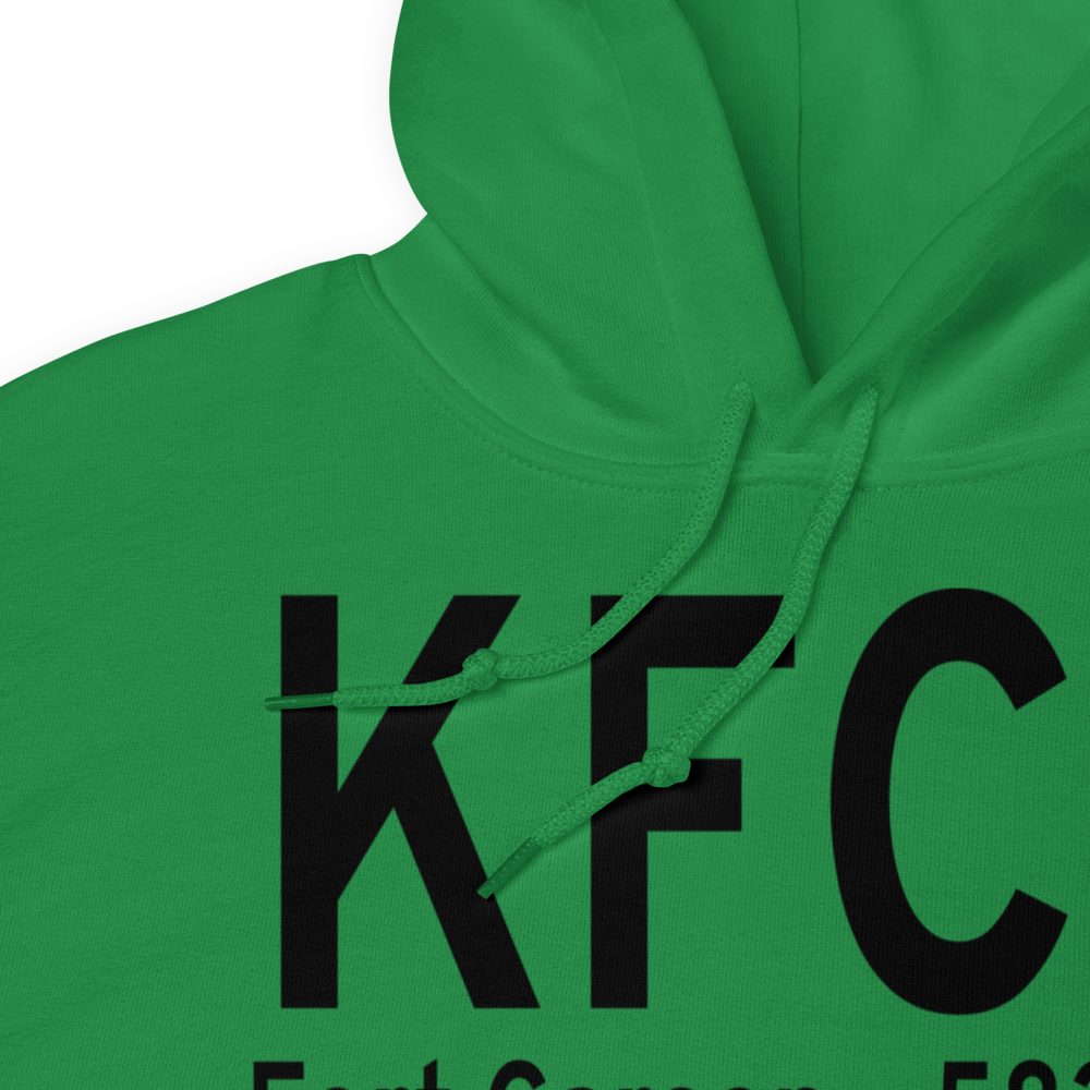 Butts AAF (Fort Carson) Air Field (KFCS) ICAO Hoodie Sweatshirt 