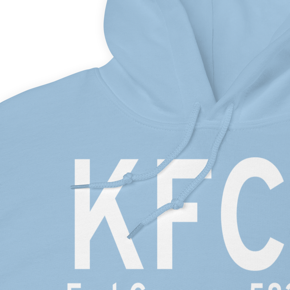 Butts AAF (Fort Carson) Air Field (KFCS) ICAO Hoodie Sweatshirt 