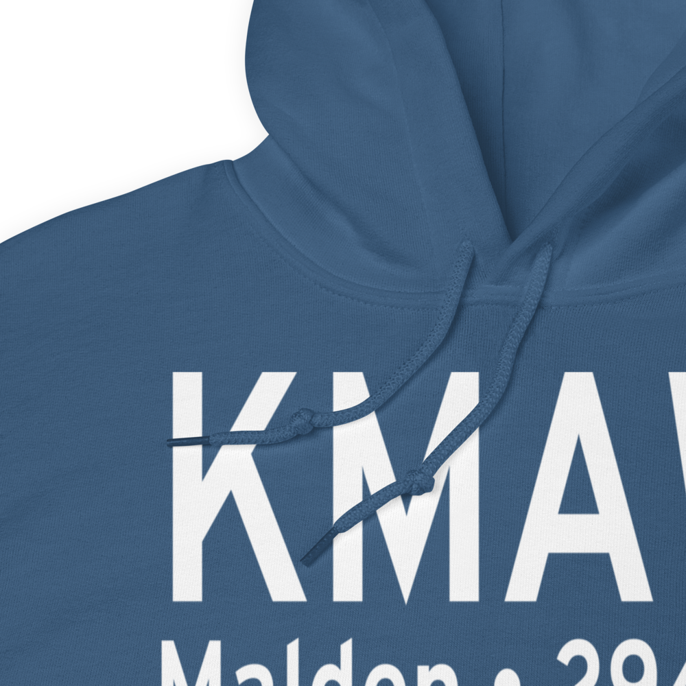 Malden Regional Airport (KMAW) ICAO Hoodie Sweatshirt 