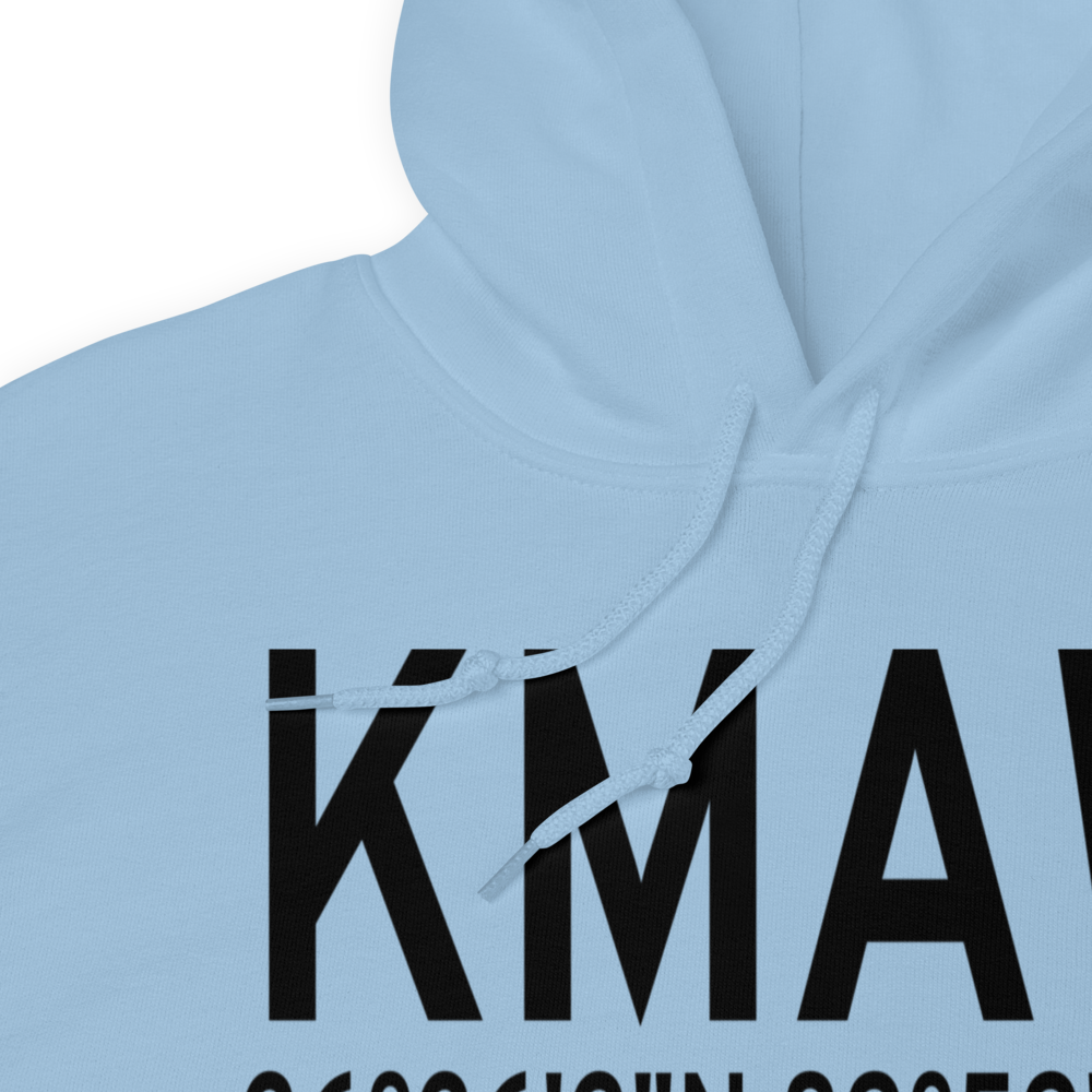 Malden Regional Airport (KMAW) ICAO Hoodie Sweatshirt 
