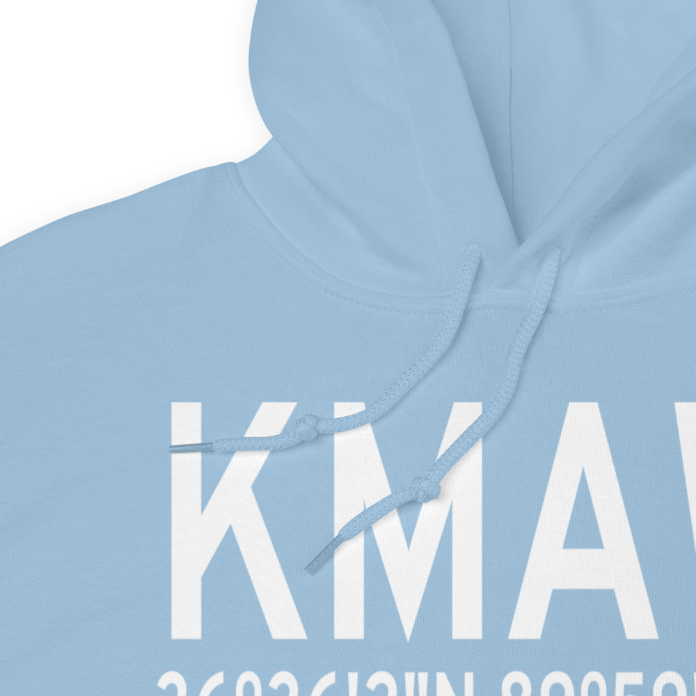 Malden Regional Airport (KMAW) ICAO Hoodie Sweatshirt 
