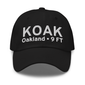 Metropolitan Oakland International Airport (KOAK) ICAO Hat