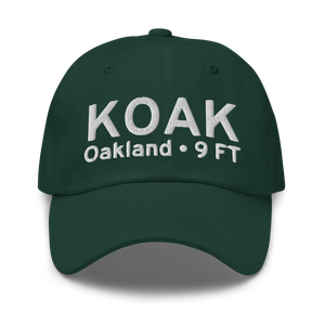 Metropolitan Oakland International Airport (KOAK) ICAO Hat