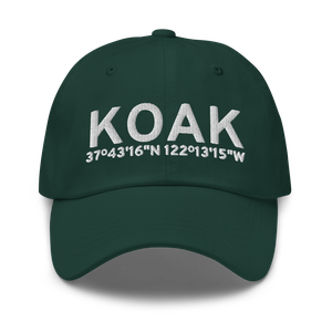 Metropolitan Oakland International Airport (KOAK) ICAO Hat