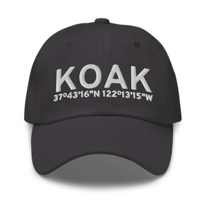 Metropolitan Oakland International Airport (KOAK) ICAO Hat