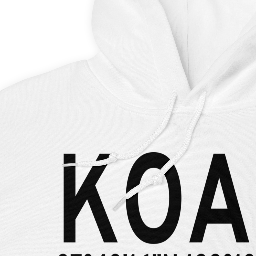 Metropolitan Oakland International Airport (KOAK) ICAO Hoodie Sweatshirt 