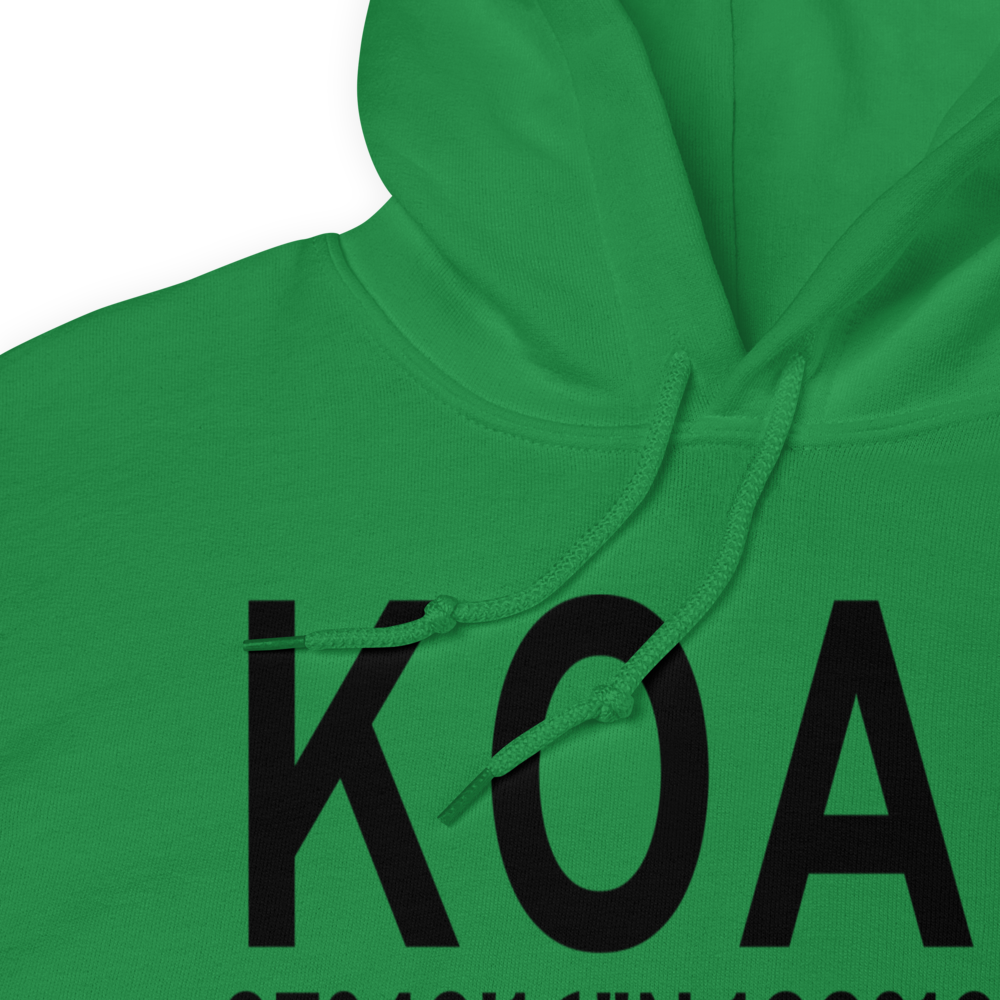 Metropolitan Oakland International Airport (KOAK) ICAO Hoodie Sweatshirt 