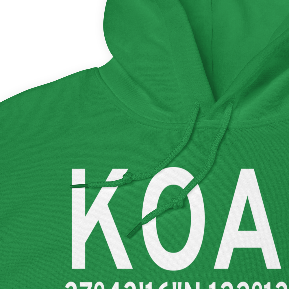 Metropolitan Oakland International Airport (KOAK) ICAO Hoodie Sweatshirt 