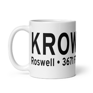 Roswell International Air Center Airport (KROW) ICAO Mug