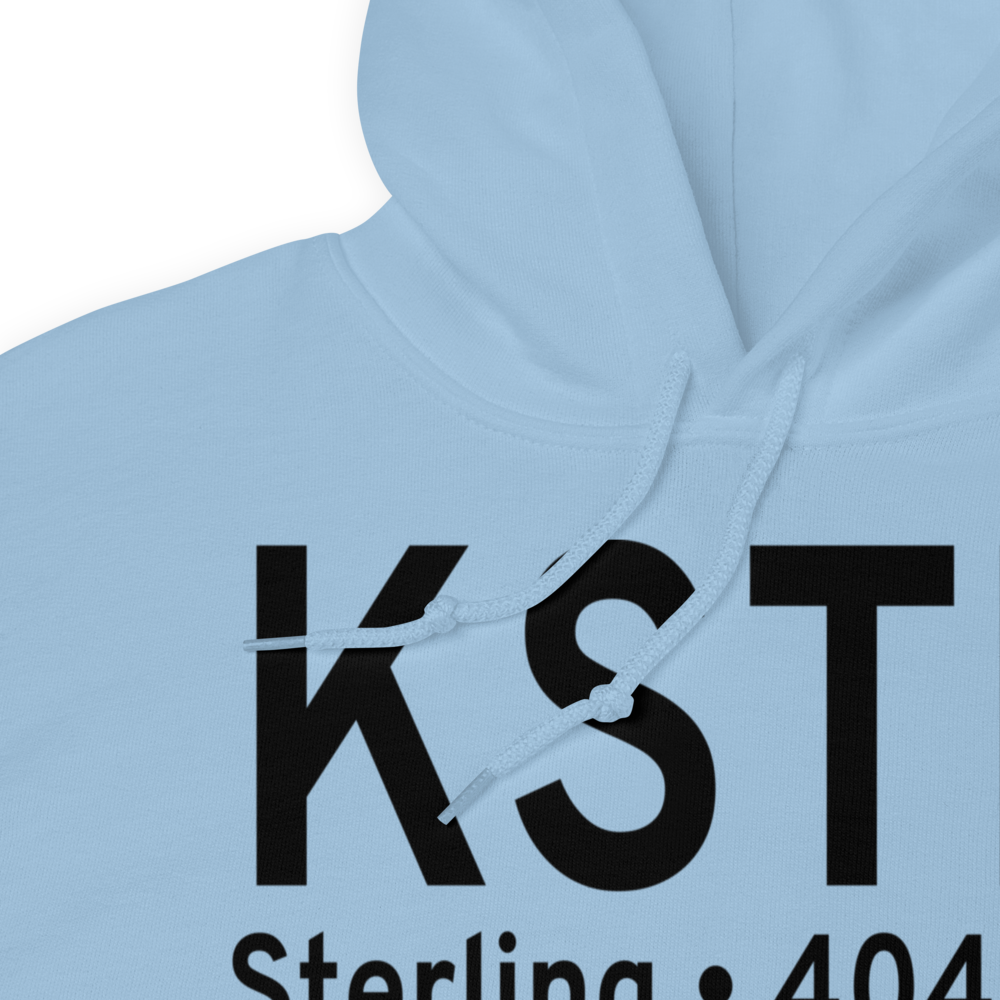 Sterling Municipal Airport (KSTK) ICAO Hoodie Sweatshirt 