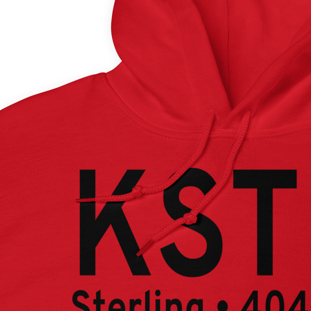 Sterling Municipal Airport (KSTK) ICAO Hoodie Sweatshirt 