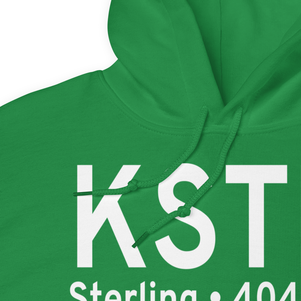 Sterling Municipal Airport (KSTK) ICAO Hoodie Sweatshirt 