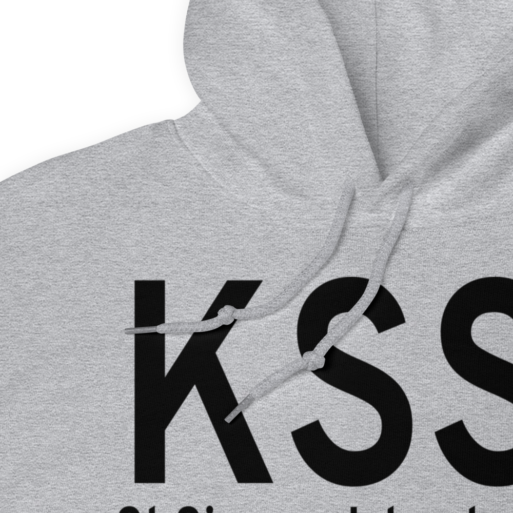 St Simons Island Airport (KSSI) ICAO Hoodie Sweatshirt 