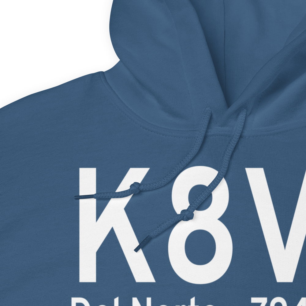 Astronaut Kent Rominger Airport (K8V1) ICAO Hoodie Sweatshirt 