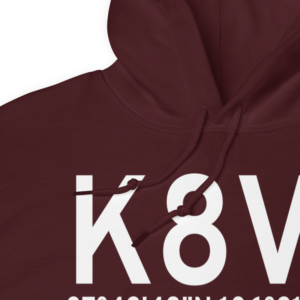 Astronaut Kent Rominger Airport (K8V1) ICAO Hoodie Sweatshirt 