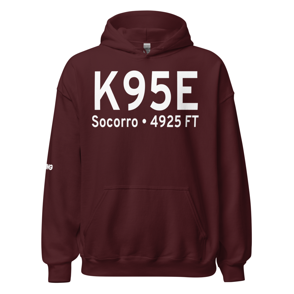 Stallion Army Air Field (K95E) ICAO Hoodie Sweatshirt 