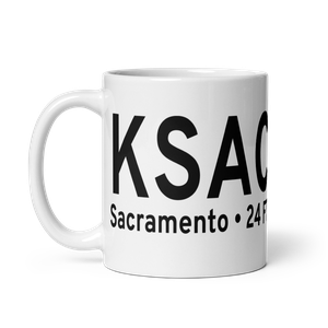 Sacramento Executive Airport (KSAC) ICAO Mug