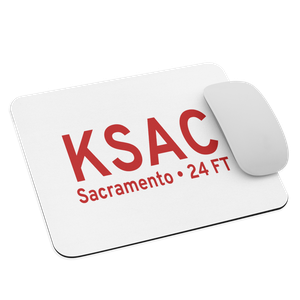 Sacramento Executive Airport (KSAC) ICAO  Mouse Pad