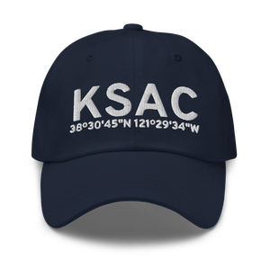 Sacramento Executive Airport (KSAC) ICAO Hat