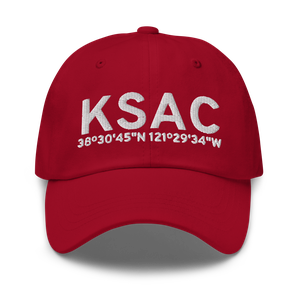 Sacramento Executive Airport (KSAC) ICAO Hat