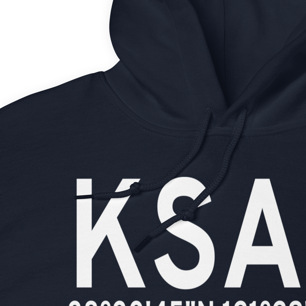 Sacramento Executive Airport (KSAC) ICAO Hoodie Sweatshirt 