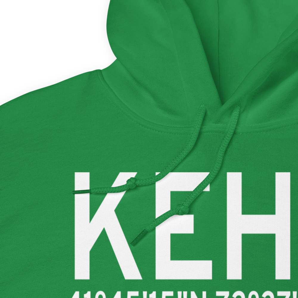 East Hartford Airport (KEHT) ICAO Hoodie Sweatshirt 