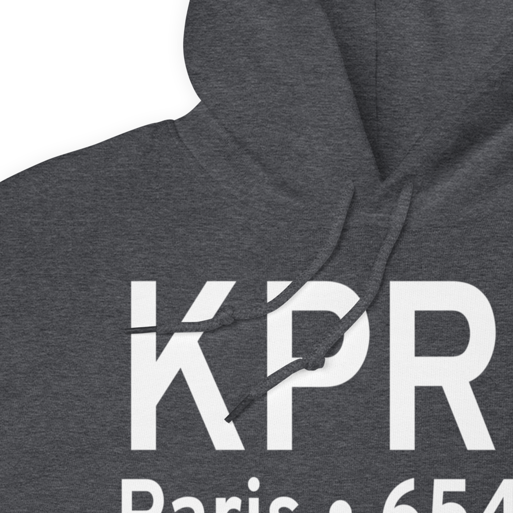 Edgar County Airport (KPRG) ICAO Hoodie Sweatshirt 