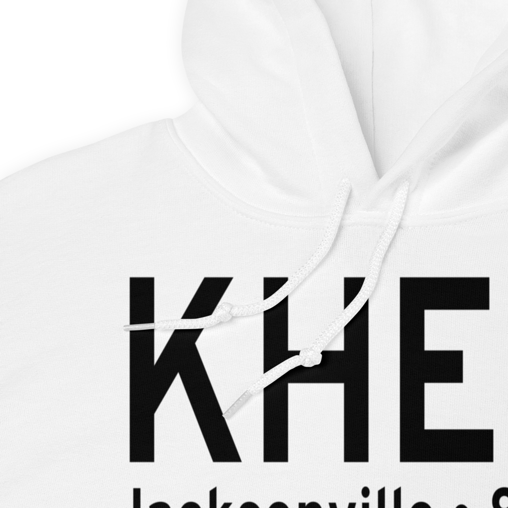 Herlong Airport (KHEG) ICAO Hoodie Sweatshirt 