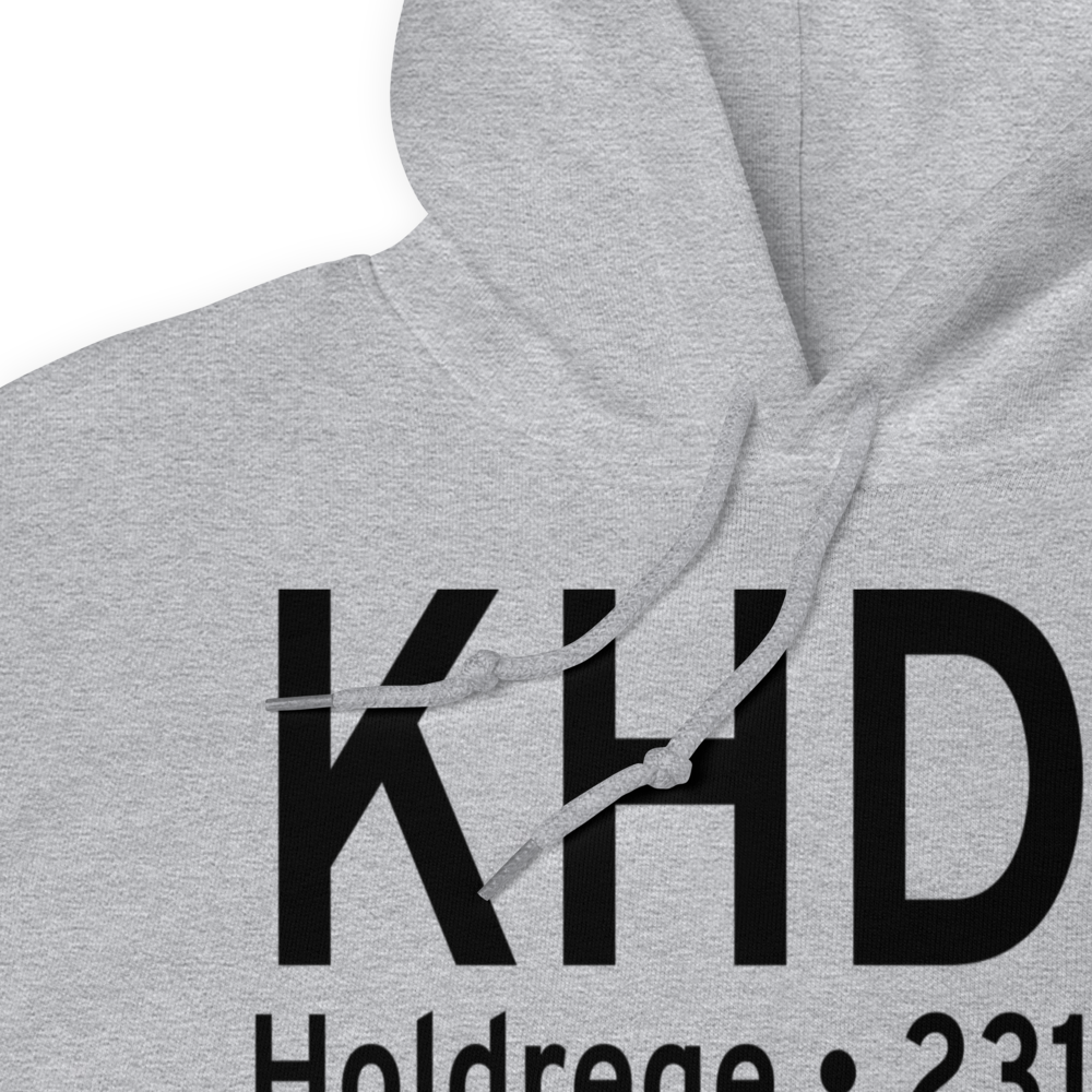 Brewster Field (KHDE) ICAO Hoodie Sweatshirt 