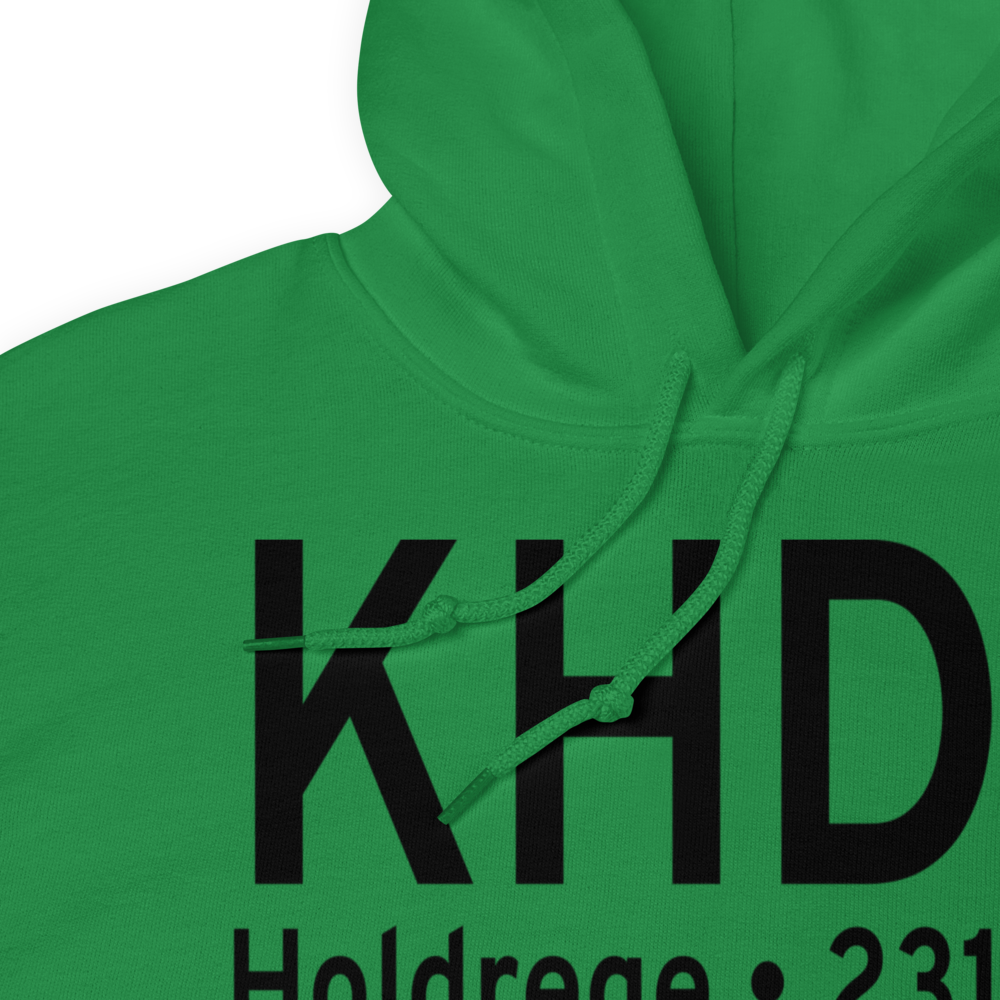 Brewster Field (KHDE) ICAO Hoodie Sweatshirt 