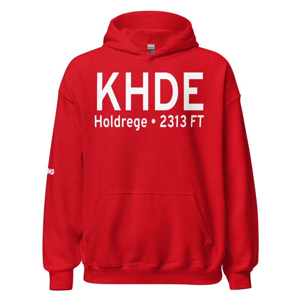 Brewster Field (KHDE) ICAO Hoodie Sweatshirt 