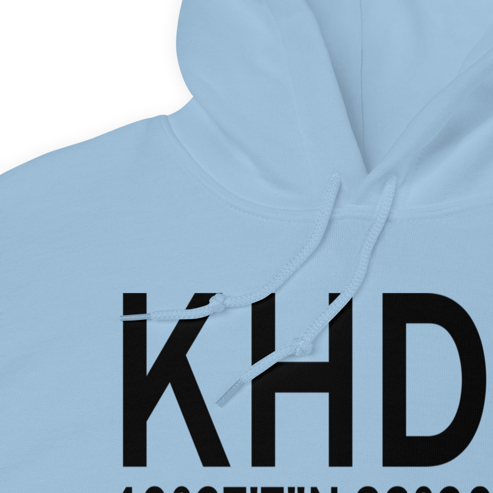 Brewster Field (KHDE) ICAO Hoodie Sweatshirt 