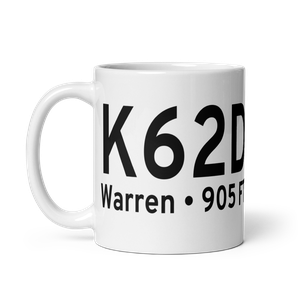 Warren Airport (K62D) ICAO Mug