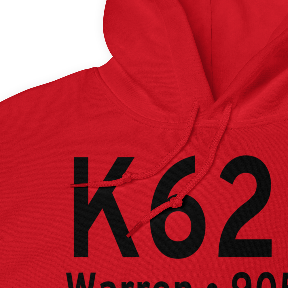 Warren Airport (K62D) ICAO Hoodie Sweatshirt 