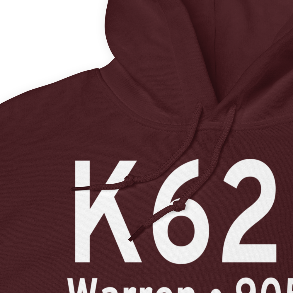 Warren Airport (K62D) ICAO Hoodie Sweatshirt 