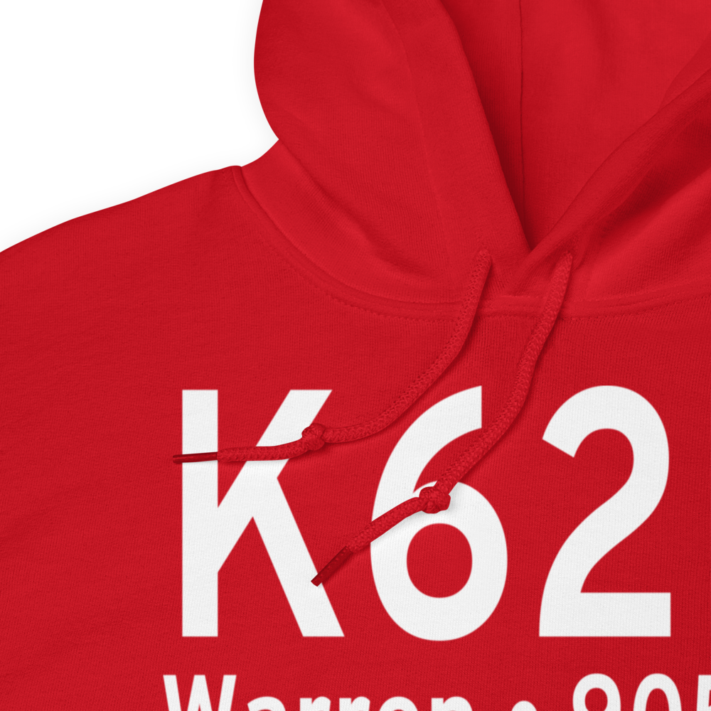 Warren Airport (K62D) ICAO Hoodie Sweatshirt 