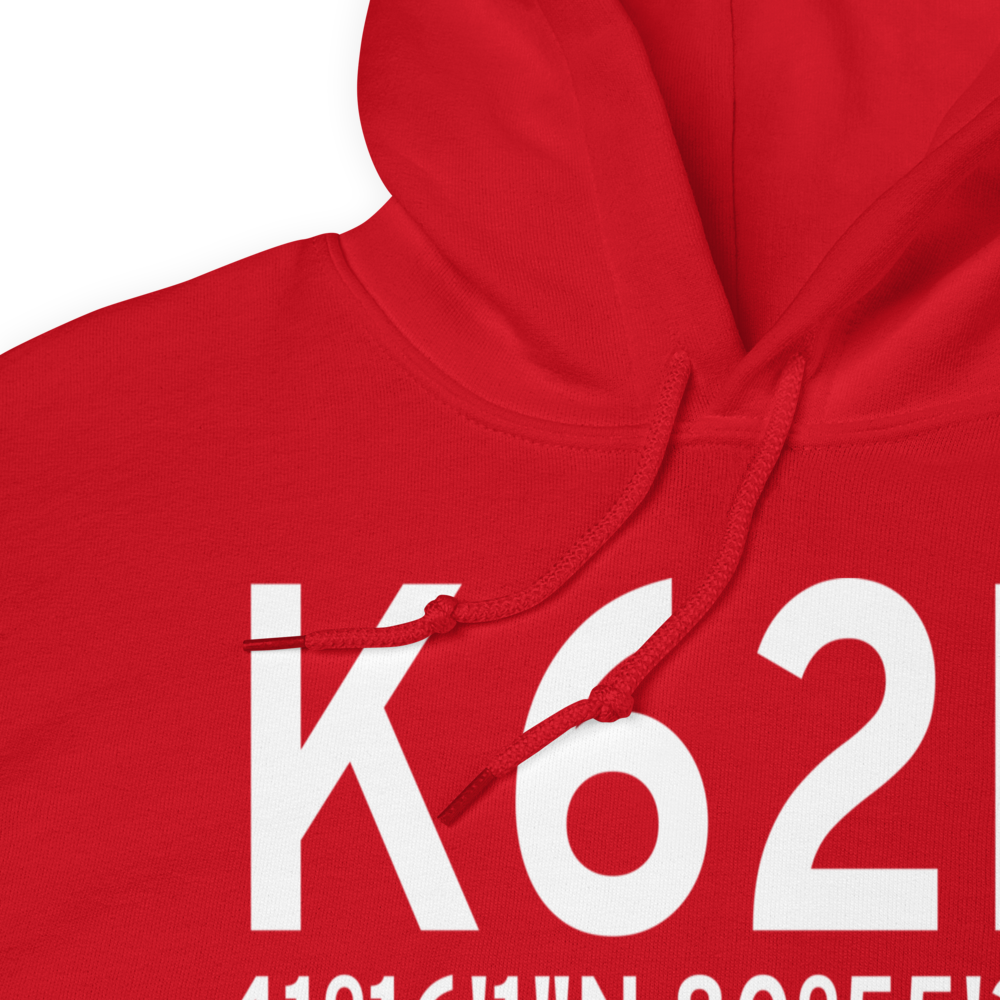 Warren Airport (K62D) ICAO Hoodie Sweatshirt 