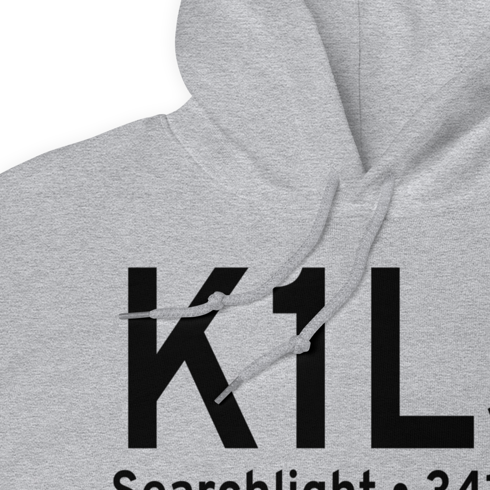Searchlight Airport (K1L3) ICAO Hoodie Sweatshirt 