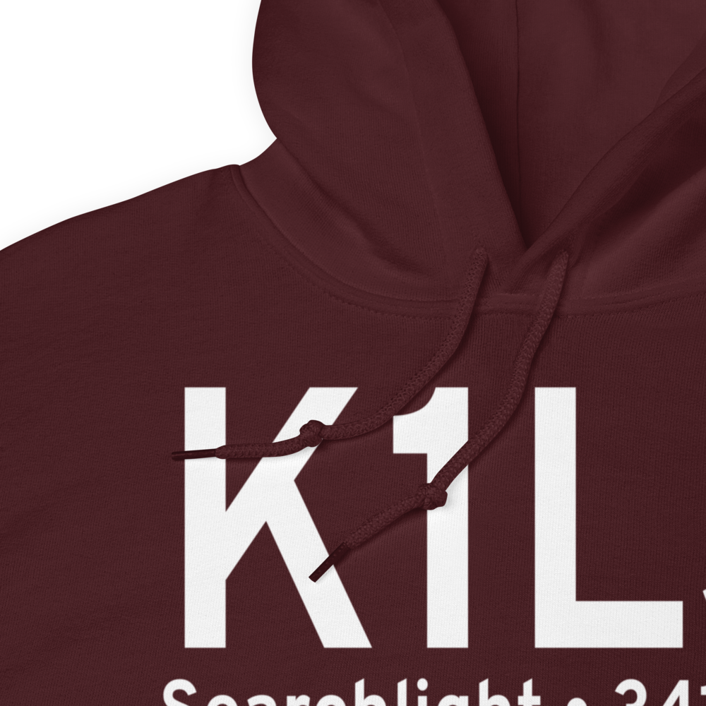 Searchlight Airport (K1L3) ICAO Hoodie Sweatshirt 
