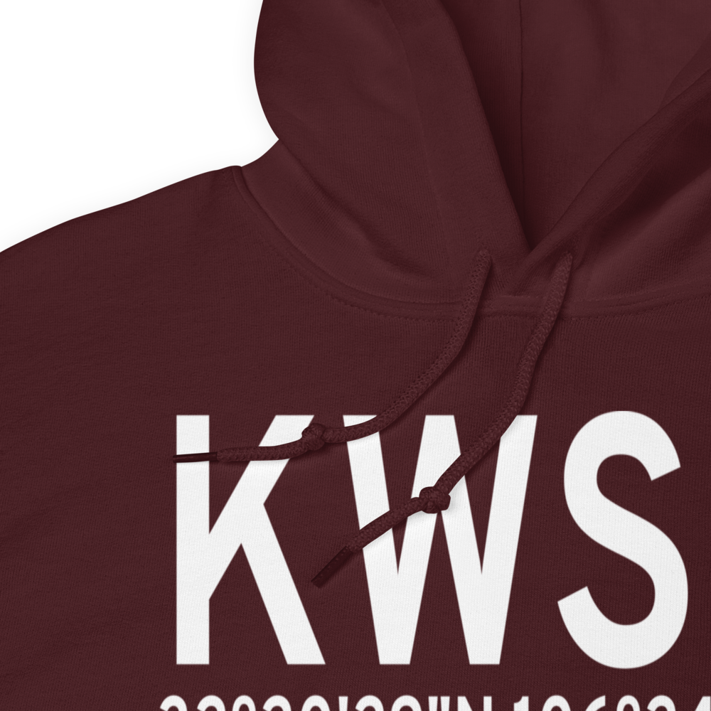 Condron Army Air Field (KWSD) ICAO Hoodie Sweatshirt 