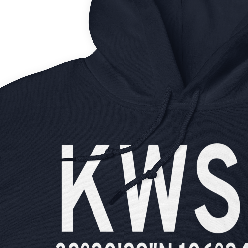 Condron Army Air Field (KWSD) ICAO Hoodie Sweatshirt 