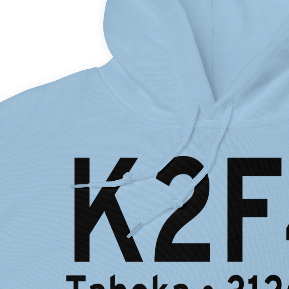 T Bar Airport (K2F4) ICAO Hoodie Sweatshirt 