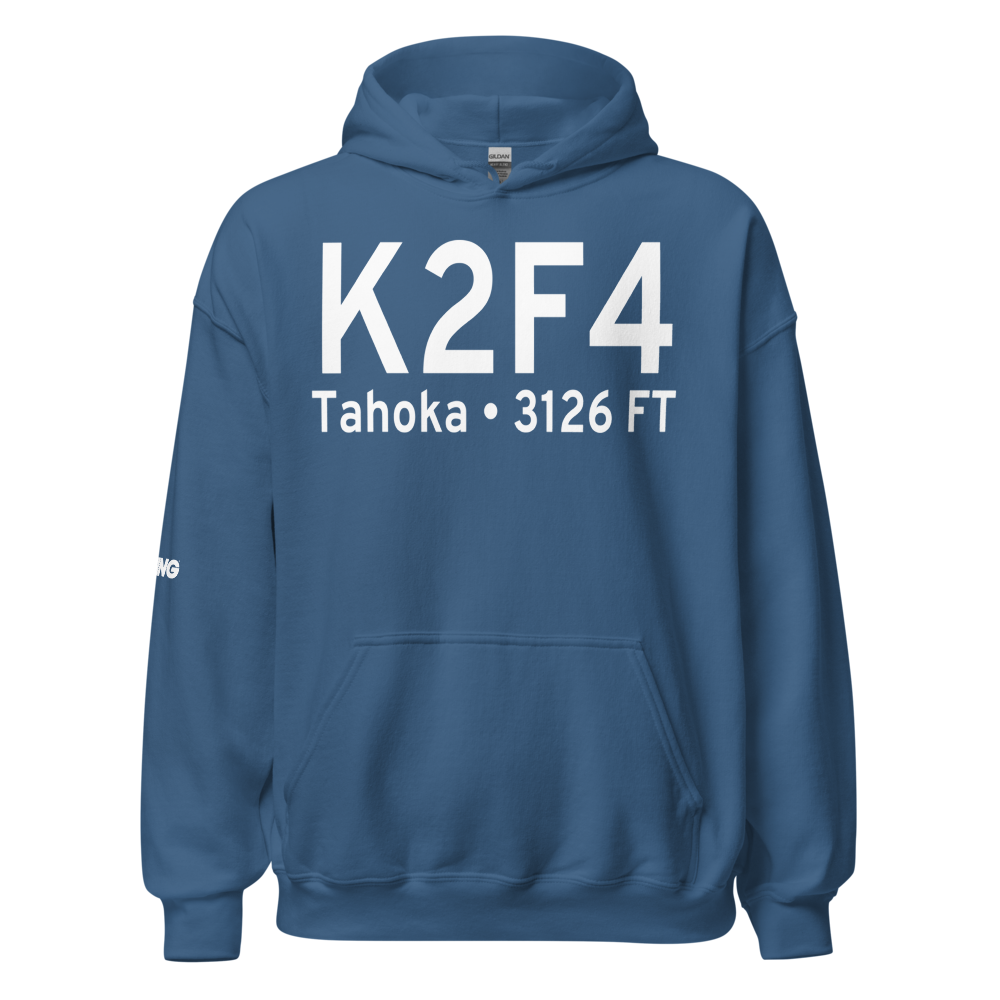 T Bar Airport (K2F4) ICAO Hoodie Sweatshirt 