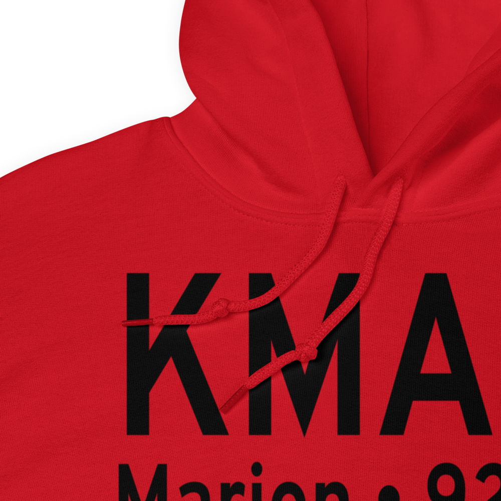 Marion County Airport (KMAO) ICAO Hoodie Sweatshirt 