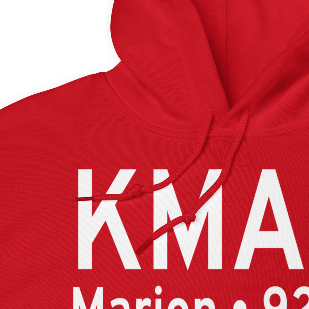 Marion County Airport (KMAO) ICAO Hoodie Sweatshirt 