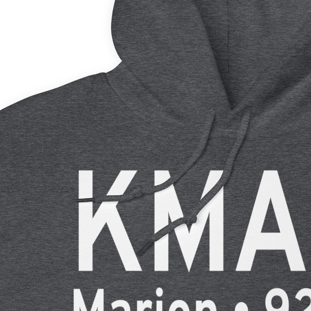 Marion County Airport (KMAO) ICAO Hoodie Sweatshirt 