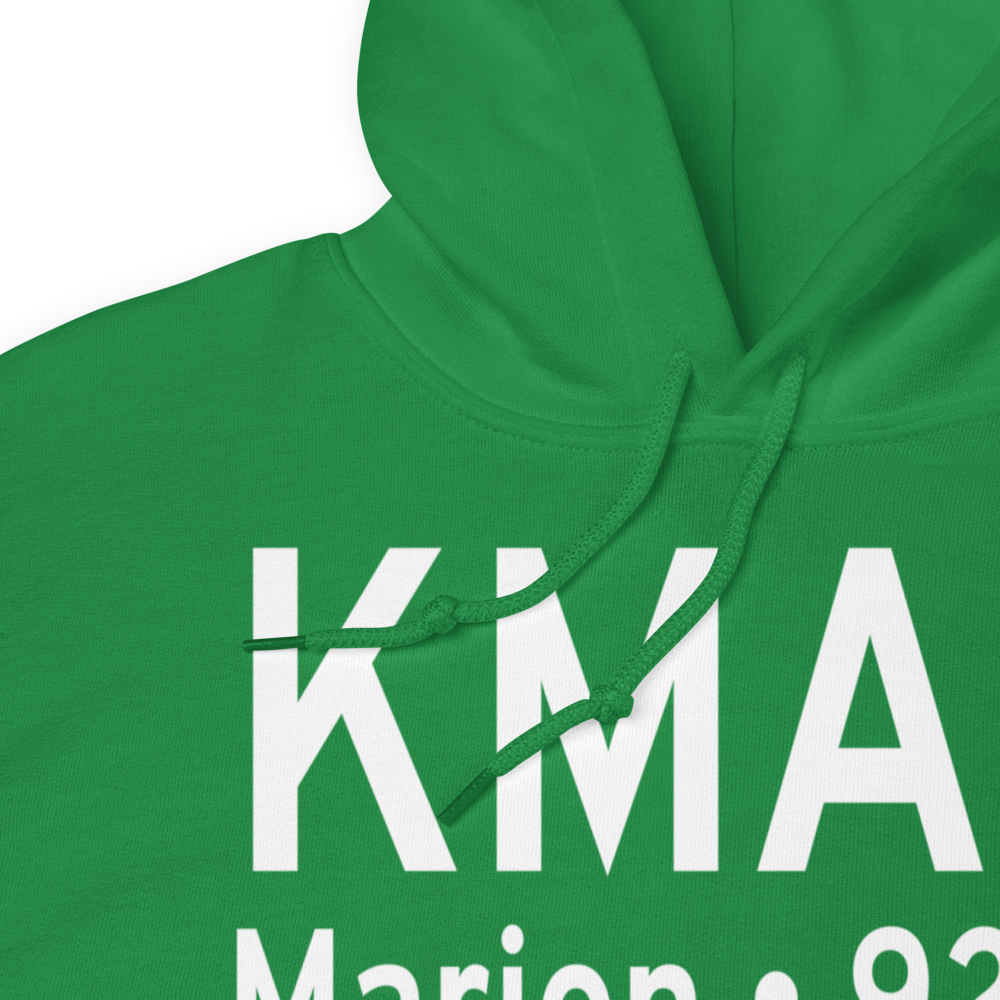 Marion County Airport (KMAO) ICAO Hoodie Sweatshirt 