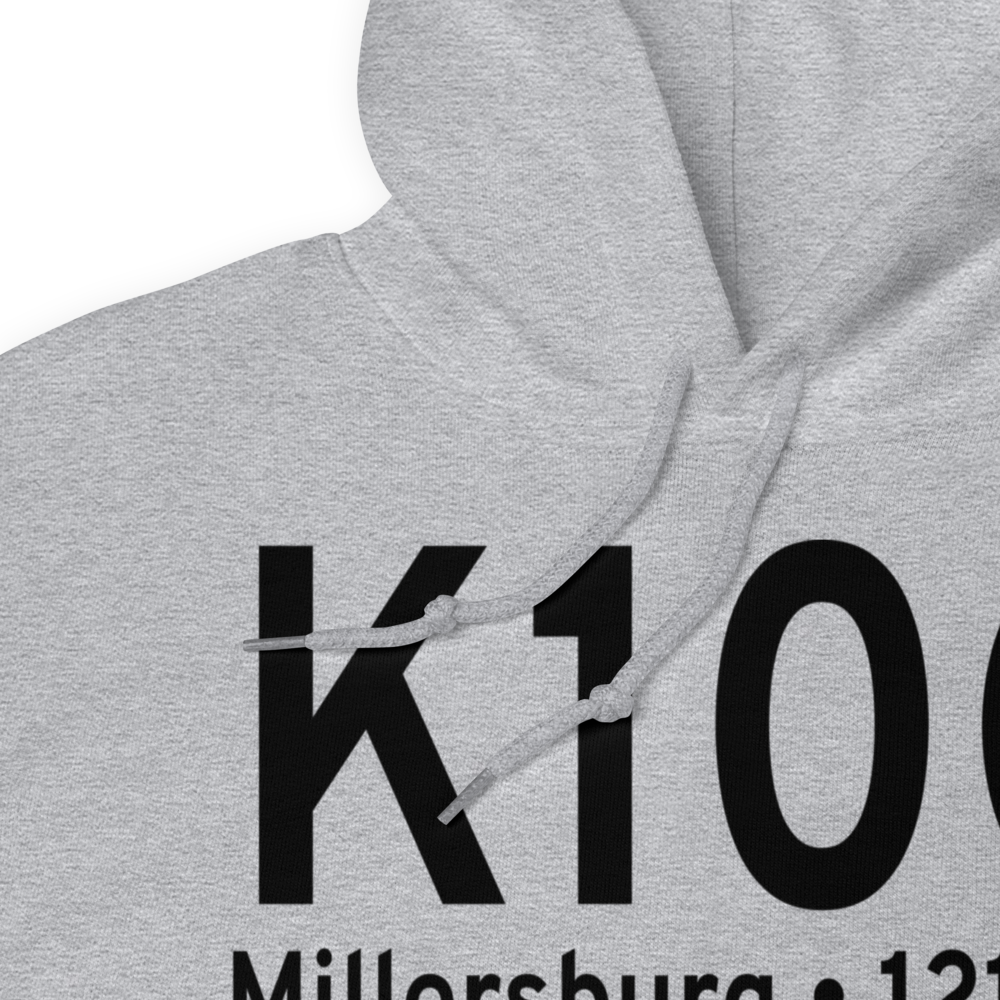 Holmes County Airport (K10G) ICAO Hoodie Sweatshirt 