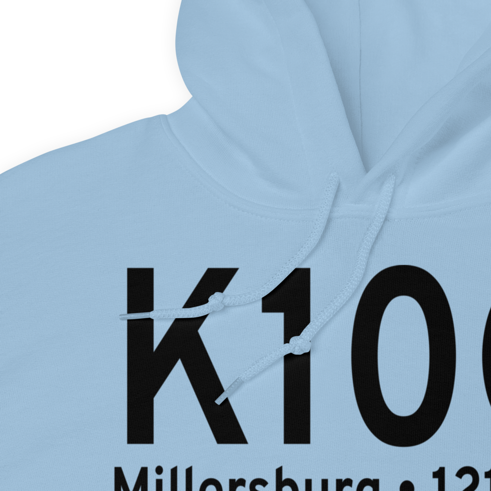 Holmes County Airport (K10G) ICAO Hoodie Sweatshirt 